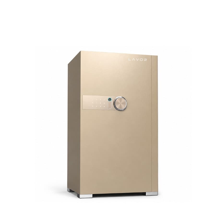 Két sắt LAVOR D100A6 - 135Kg Nhận Diện Vân Tay 360 Độ - Vàng Gold